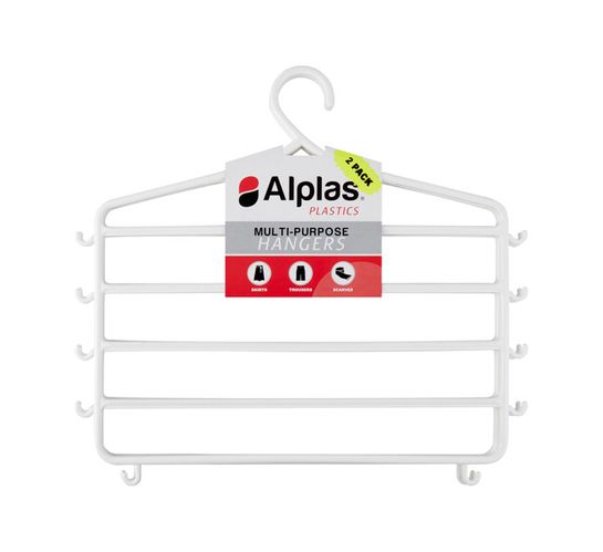 Alplas Multipurpose Hangers 2-Pack 