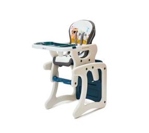 Baneen Multi-function Baby, Toddler High Chair and Table (Adjustable) 6 Months to 36 months - Blue