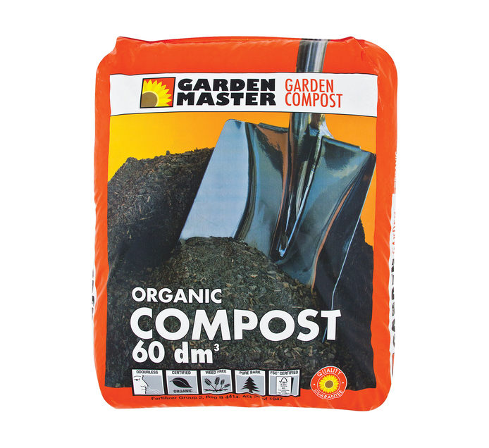 GARDENMASTER 60dm Compost Lawn & Soil Care Lawn and Soil Care Fertilisers & Treatment