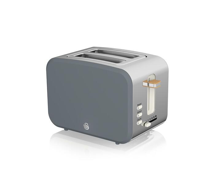 Swan 2 Slice Nordic Slate Grey Toaster Makro