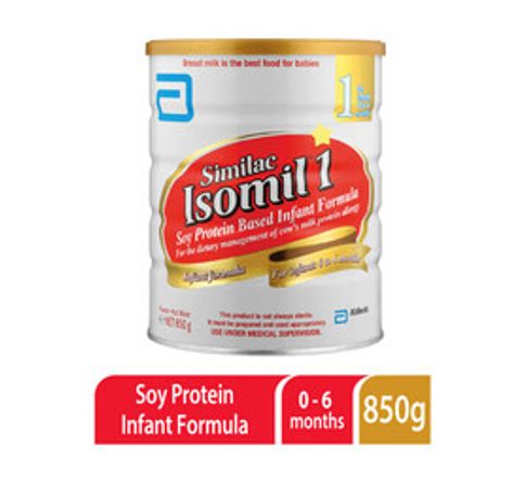 Isomil Infant Soya Formula 1 (1 x 850g)