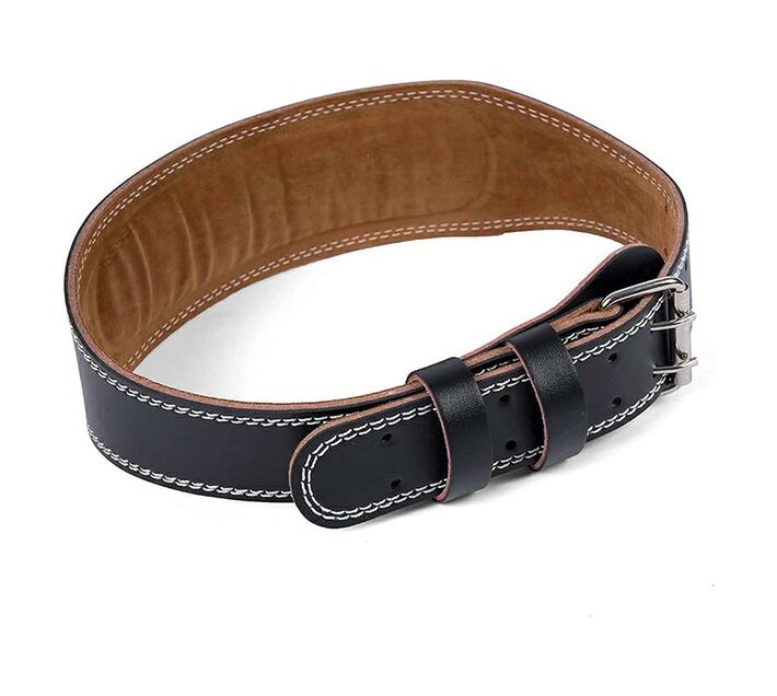 Flexi Muscles Leather Weight Lifting Belt for Men and Women. Makro