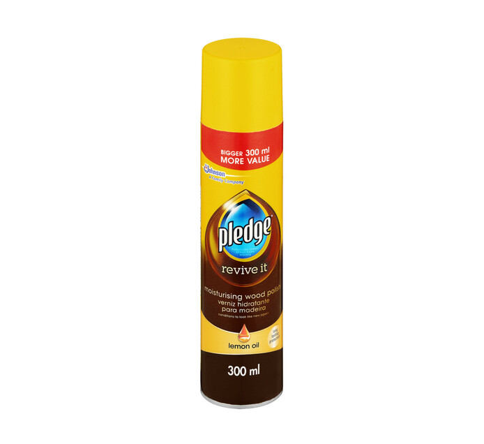 Pledge Wood Polish Lemon Oil (1 x 300ml) Makro