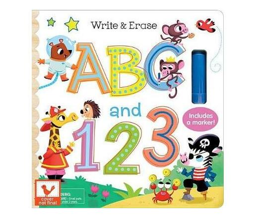 Write & Erase ABC and 123 (Board book)