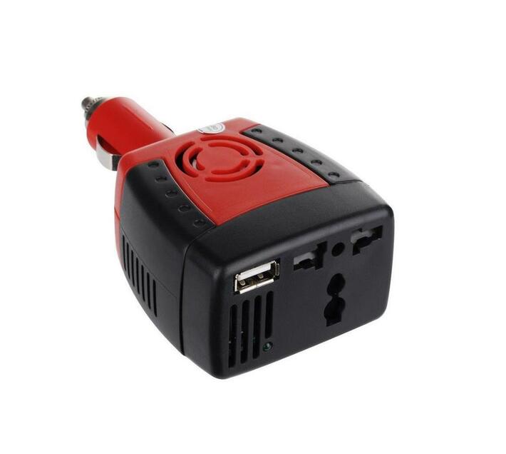 USB Car 200W Power Inverter 220V AC + 5V Makro