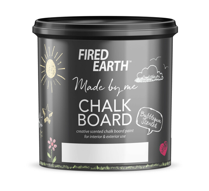 Fired Earth 1l Chalkboard paint Black Makro