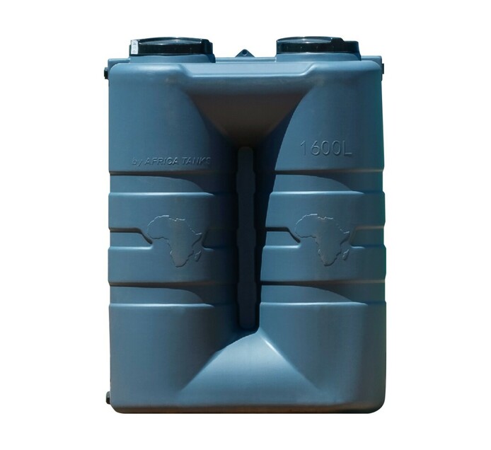 Afri Tanks 1600l Vertical Water Storage Tank Battleship Grey Makro
