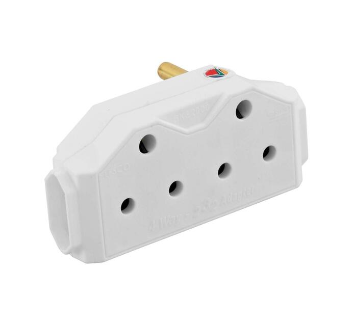 Selectrix 6 Way Multi-plug with 3 m Extension Cord 