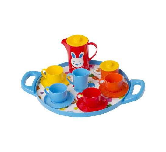 Gowi Coffee Set on Round Tray 