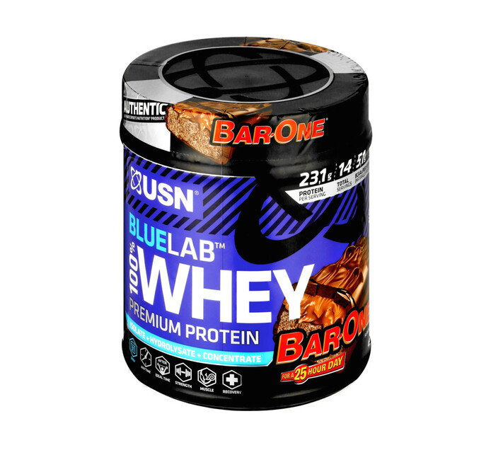 USN Blue lab 100 whey protein bar Makro
