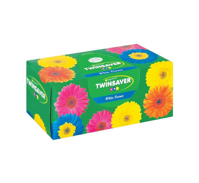 Twinsaver Facial Tissues White (180's) Makro