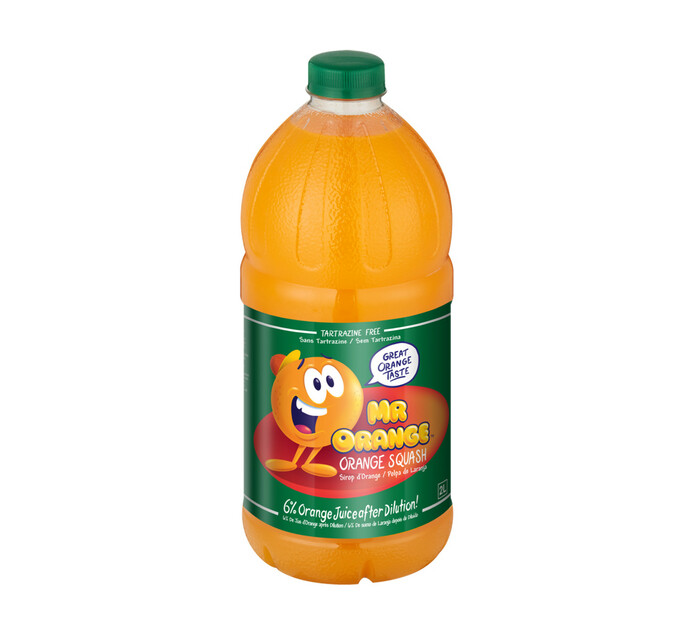 Mr Orange Squash Orange (6 x 2l) Squashes Squashes Cordials