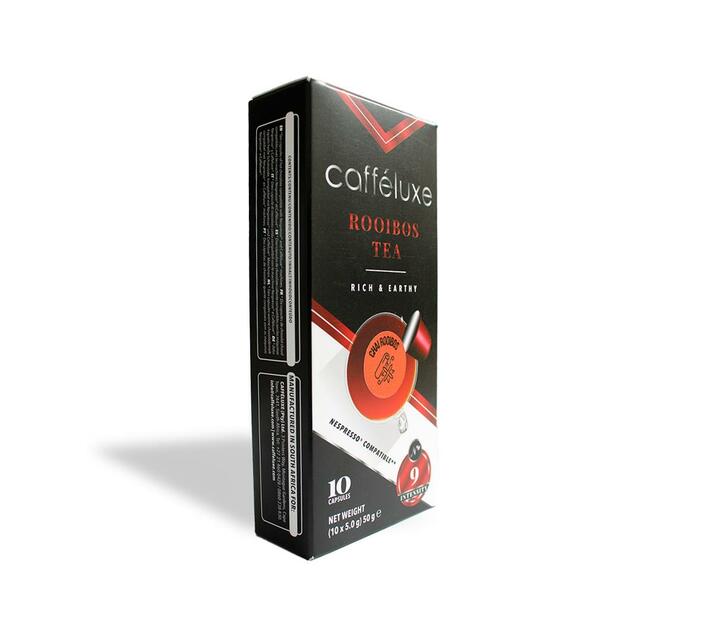 Caffeluxe Signature Chai Rooibos Tea l 10 Capsules l Nespresso