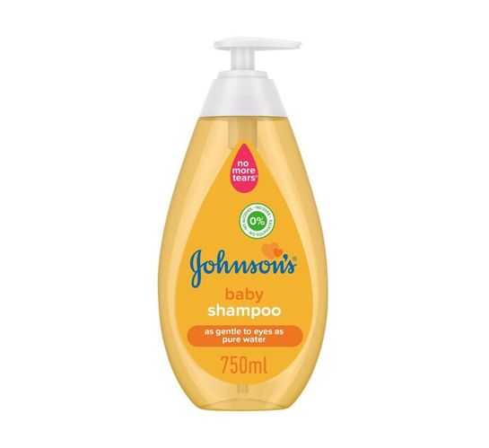 Johnson's Gold Baby Shampoo Pump (6 x 750ml)