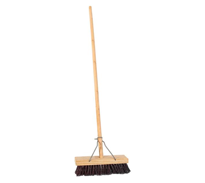 Home Hub 300mm Hard Bristle Platform Broom Makro