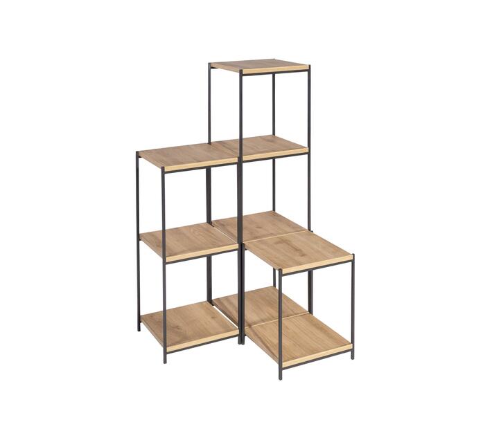 Ofis Bazaar Set of 3 Cube Freestanding Shelves Open Bookcase Marbella