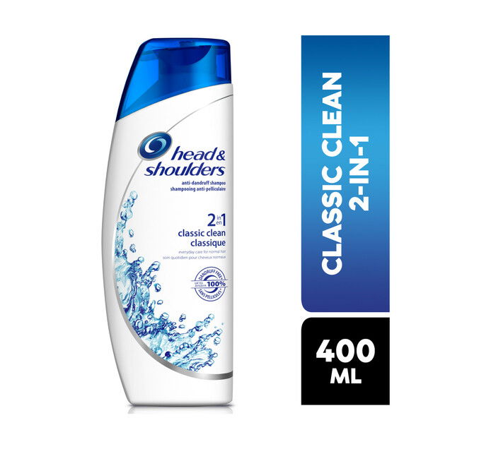 Head & Shoulders Hair Shampoo (All variants) (6 x 400ml) Makro