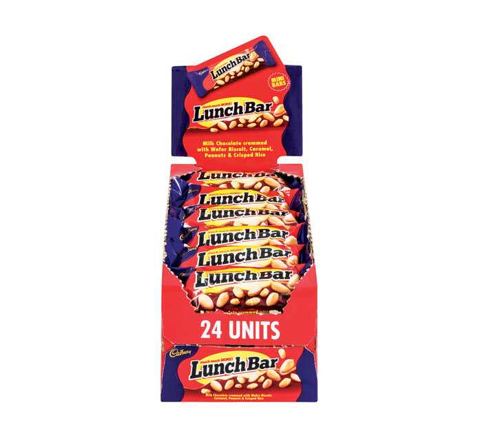 CADBURY MINI CHOCOLATE BAR 20, LUNCH BAR Makro