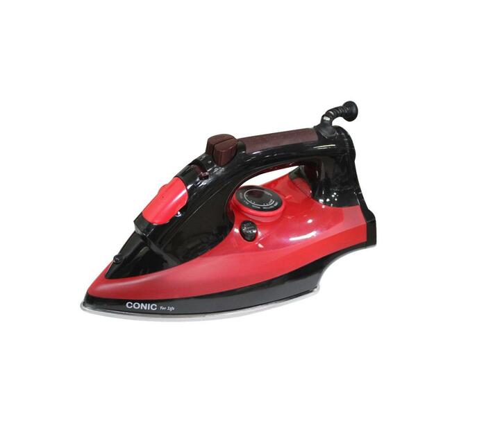 Steam Iron 20002300W Red with black Makro