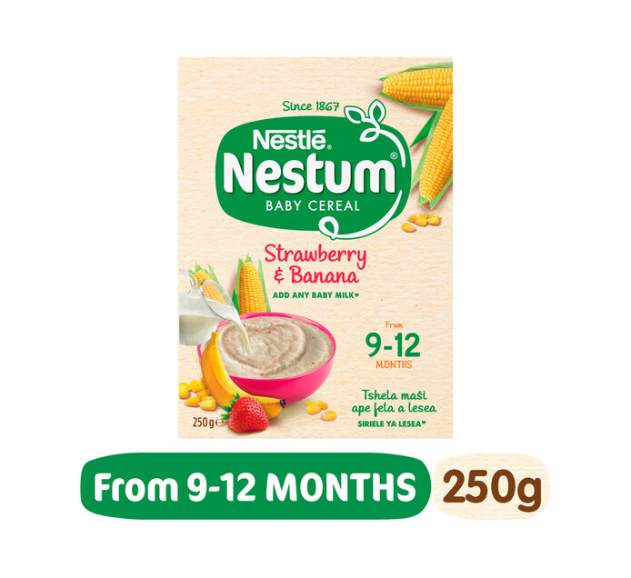 Nestle Nestum Infant Cereal Banana and Strawberry (1 x 250g)