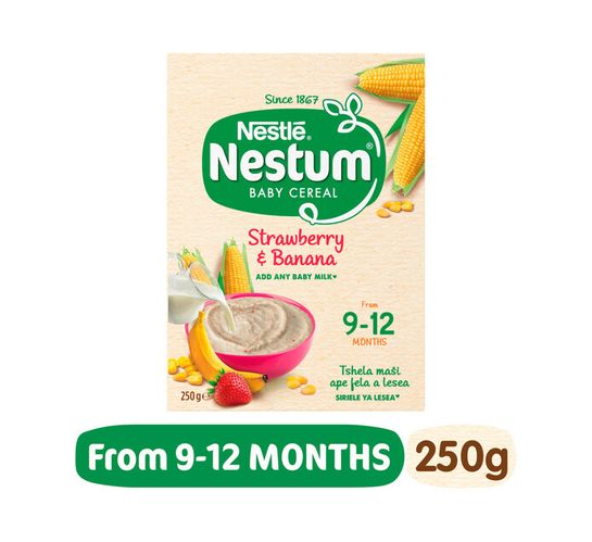 Nestle Nestum Infant Cereal Banana and Strawberry (1 x 250g)