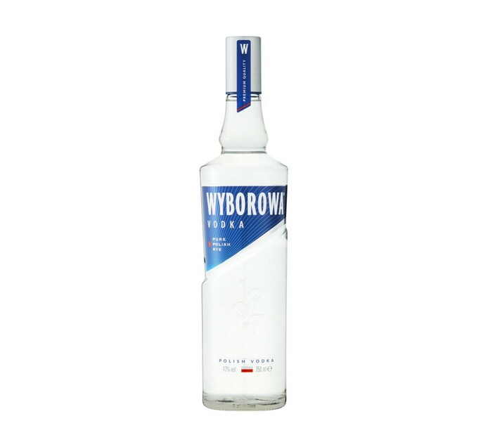 Wyborowa Pure Rye Grain Vodka (12 x 750ml)