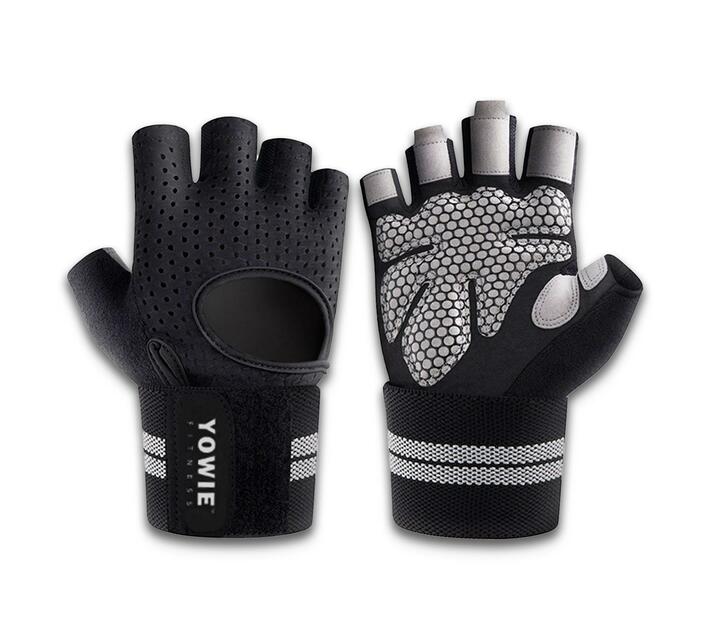 Yowie LARGE Lifting Gloves / Gym Gloves Breathable, Padded, Tough