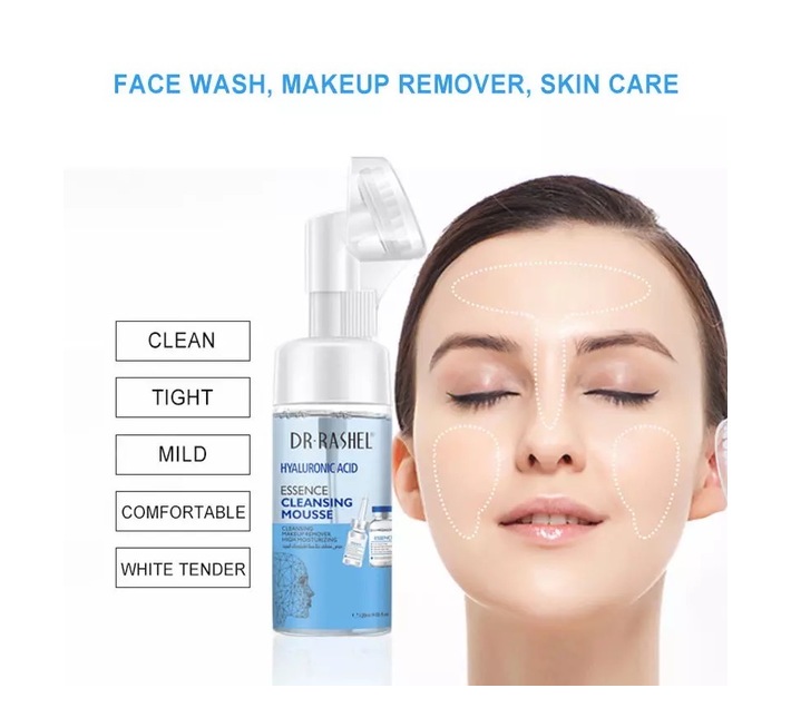 Dr Rashel Hyaluronic Acid Facial Cleansing Mousse 125g Makro