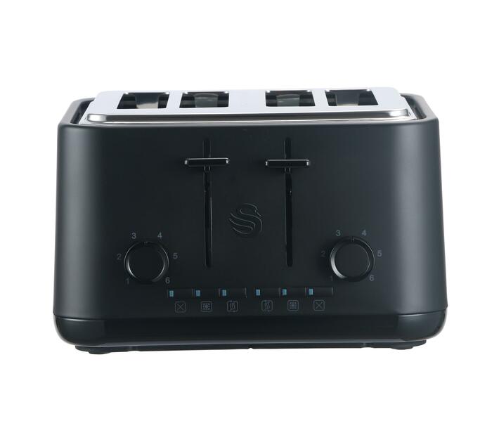 Swan Stealth 4 Slice Toaster Makro
