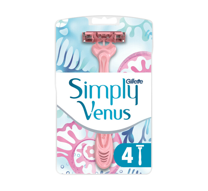 Gillette Simply Venus 3 Razor (1 x 1's)