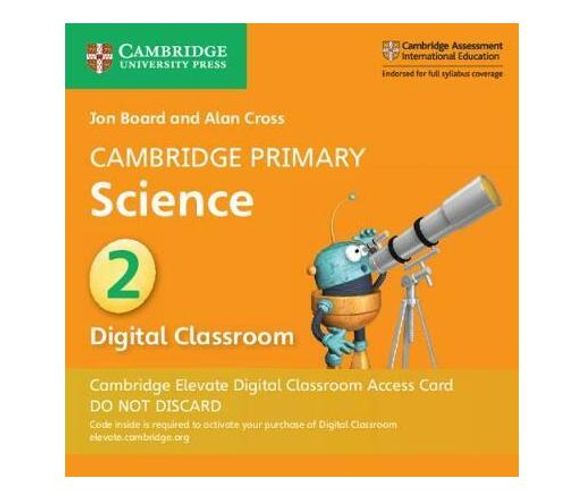 Cambridge Primary Science Stage 2 Cambridge Elevate Digital Classroom Access Card (1 Year) (Digital product license key)