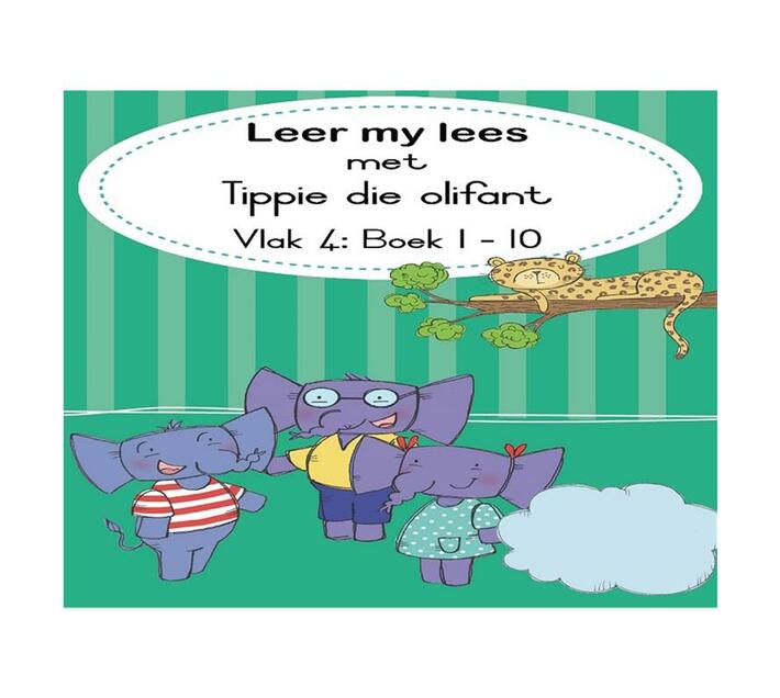 Leer My Lees Met Tippie die Olifant Vlak 4: Boek 1 - 10 (Multiple copy pack)