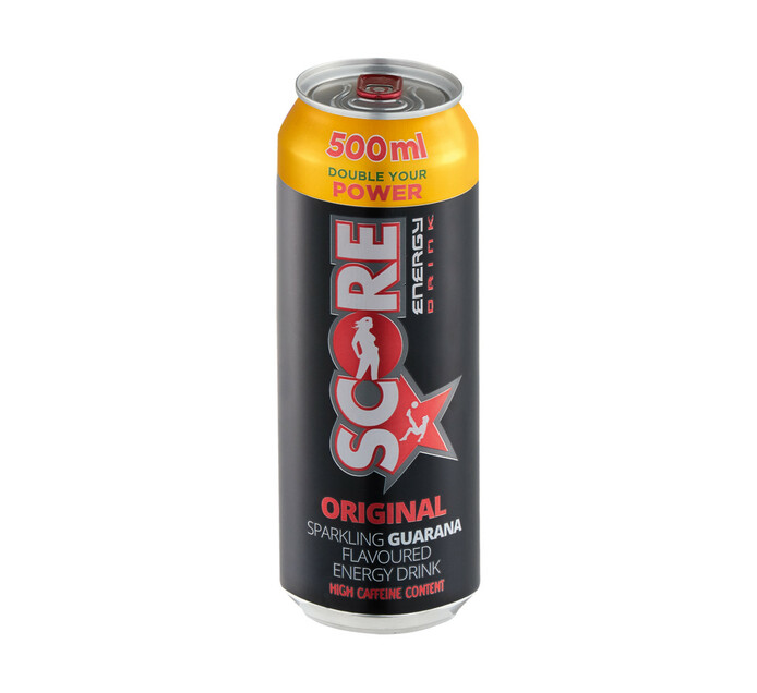 Score Energy Drink Original (24 x 500ml) Rave Drink Energy Drinks