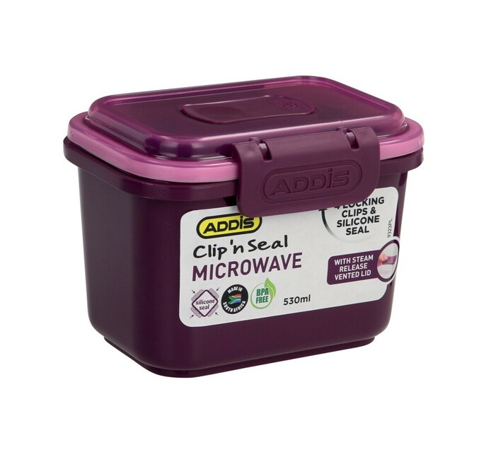 Addis 530ml Microwave Clip n Seal Makro