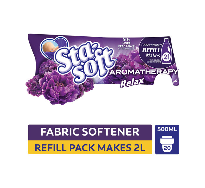 Sta-soft Fabric Softener Refill Relax (1 x 500 ml)