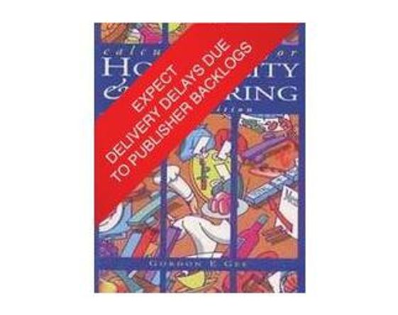 Calculations for Hospitality and Catering (Paperback / softback)