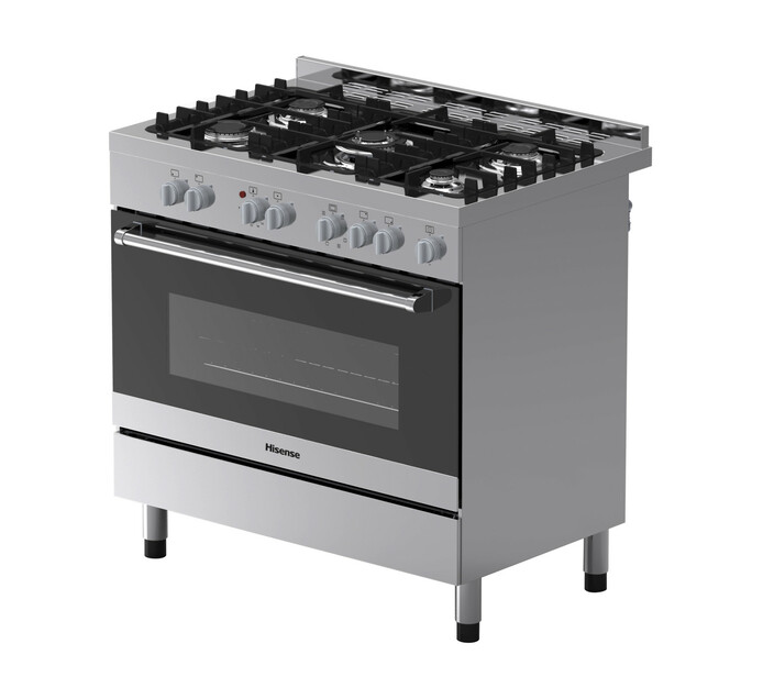 Hisense 900 mm 5 Burner Gas/Electric Stove Makro