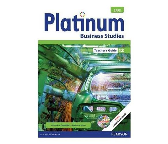 Platinum business studies CAPS : Gr 12: Teacher's guide (Paperback / softback)