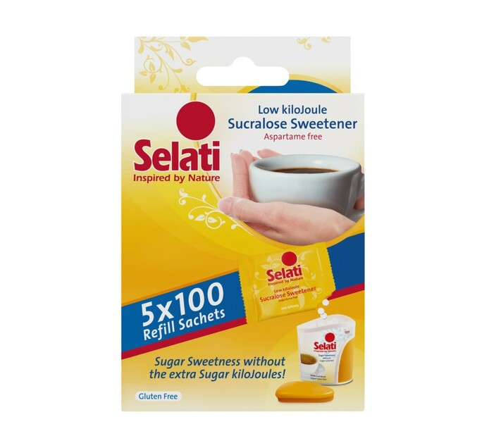 Selati Sweetener Refills (5 x 100's) Makro