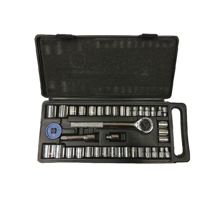 40 Pc Socket Set Makro