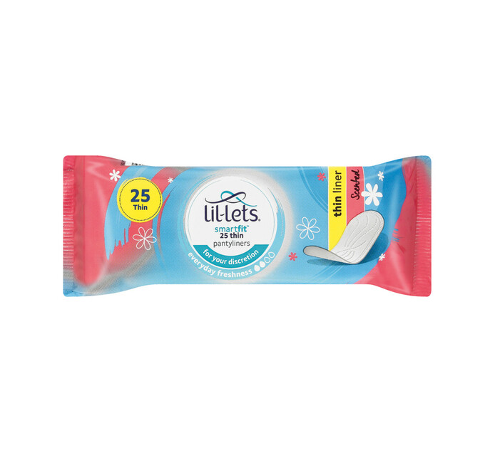 Lillets Scented Panty Liner (12 x 25's) Makro