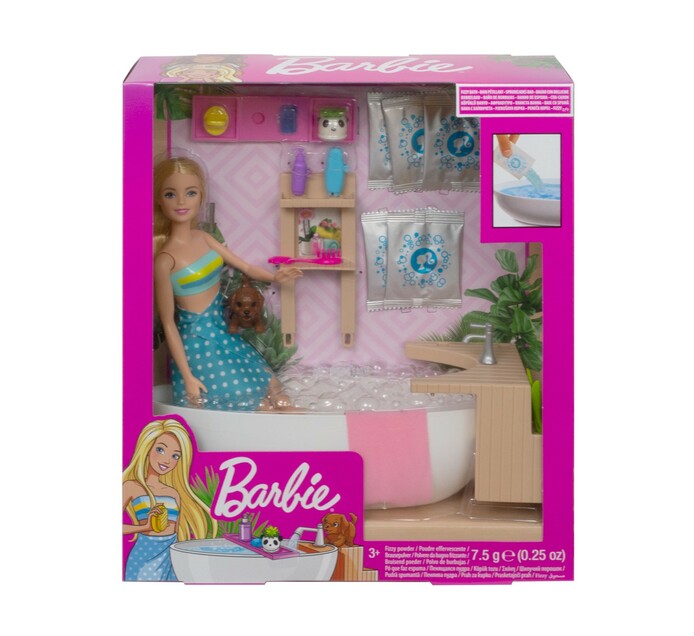 Barbie Wellness Bathtub Doll 