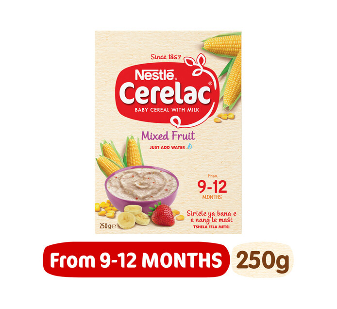 Nestle Cerelac Infant Cereal Mixed Fruit (6 x 250g)