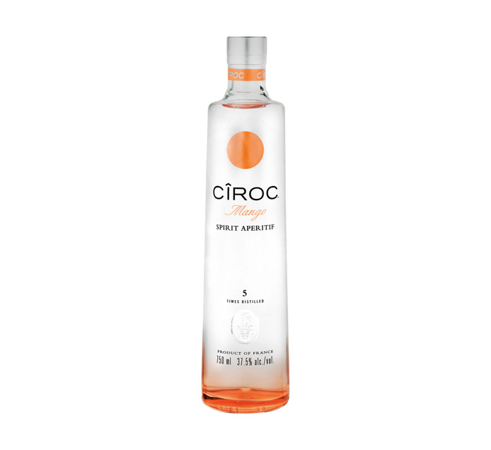 Ciroc Mango Vodka (1 x 750 ml) Imported Vodka Imported Vodka