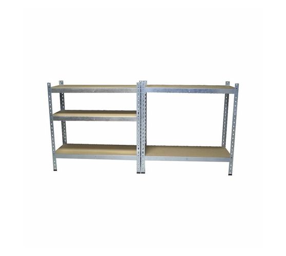 Shelf 5 Tier Medium Duty Galvanized Metal