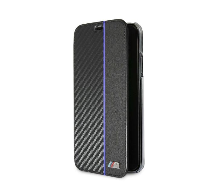 Bmw M Collection Flip Case Blue Stripe Iphone X Xs Black Makro