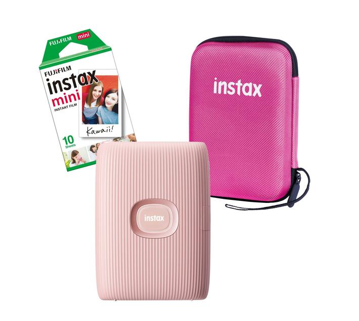 Instax Printer mini Link 2 Dusky Pink Kit 3 Makro