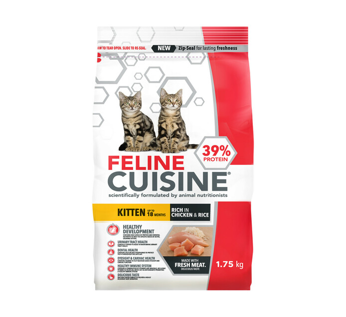 Feline Cuisine Cat Food Chicken & Rice (1 x 1.75kg)