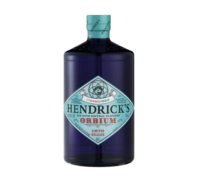 Hendricks Orbium Gin infused with Wormwood and Blue Lotus (1 x 750 ml)