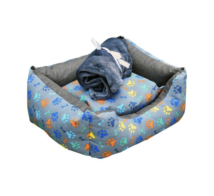 Ol'roy 1's Medium Square Bed & Blanket Combo Makro